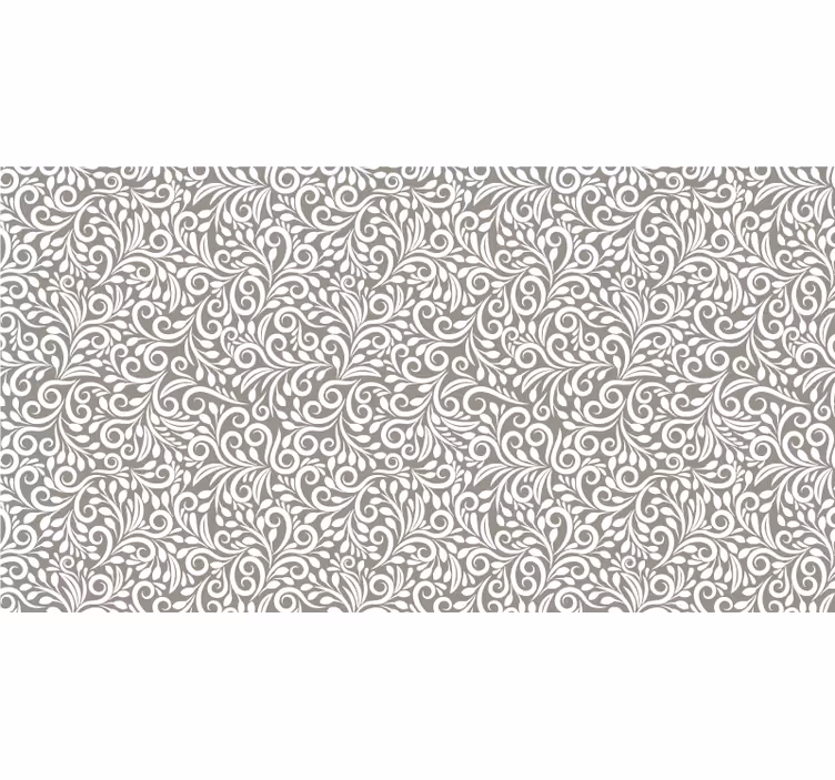 Grey blind with ruskin grey pattern - TenStickers