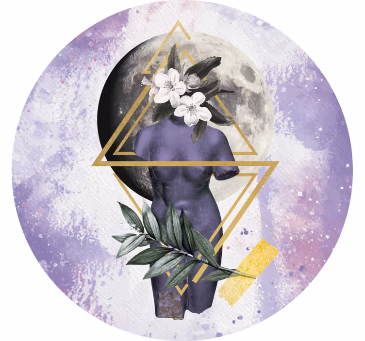 Purple blind digital artwork - TenStickers