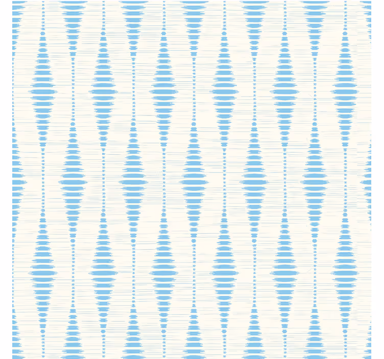 Blue blind light blue rabaul ikat - TenStickers