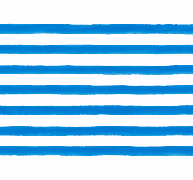 Blue blind in blue watercolor bars design - TenStickers