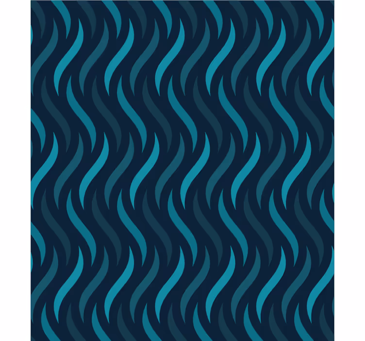 Blue blind with wavy texture - TenStickers