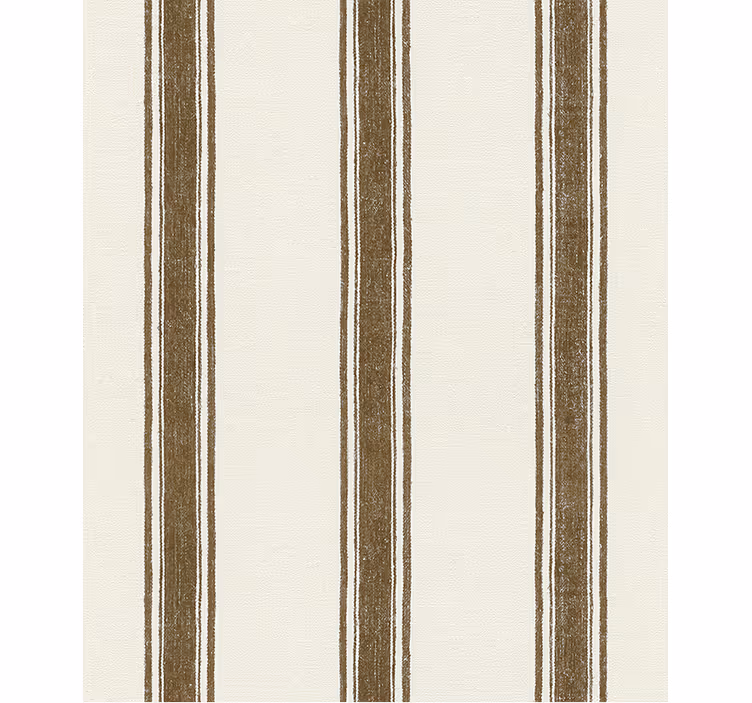 Modern blind with mocha vertical lines - TenStickers