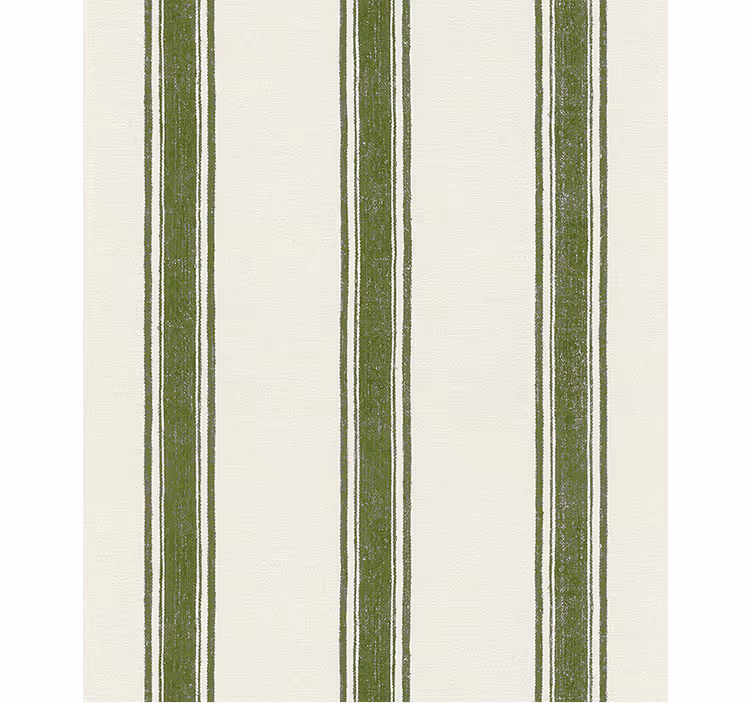 Modern blind vertical lines in moss green - TenStickers