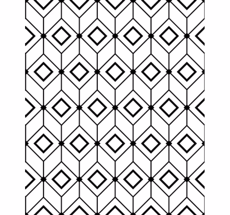 Modern blind with contemporary diamond accents - TenStickers