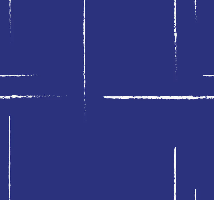 Blue blind with contemporary line design - TenStickers