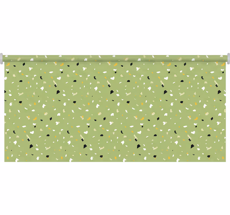 Green blind in terrazzo green - TenStickers