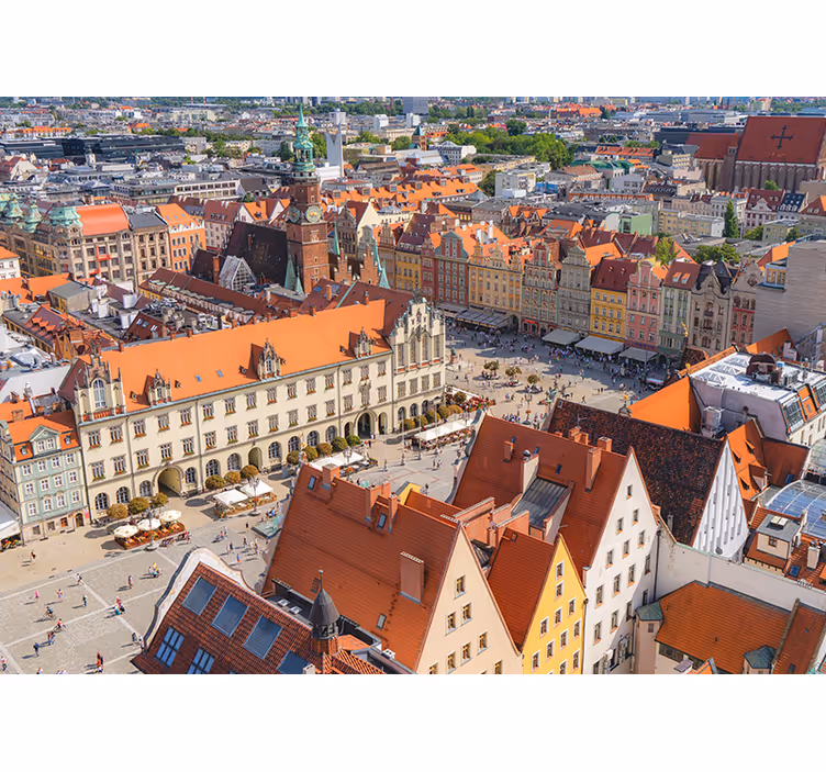 Wrocław living room blind - TenStickers
