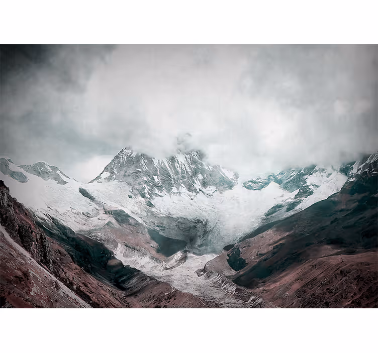 Living room blind inspired by huascarán national park - TenStickers