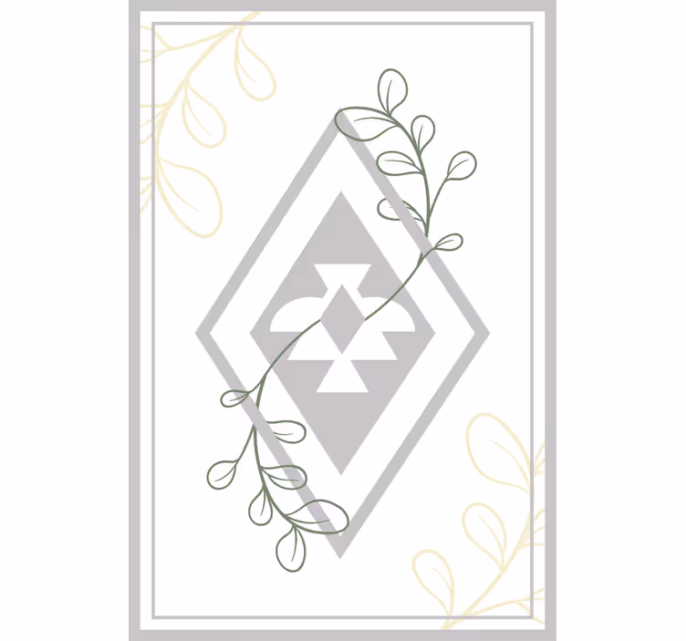 Living room blind anumka mapuche art design - TenStickers
