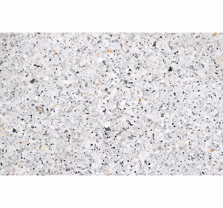 Grey blind with gray terrazzo design - TenStickers