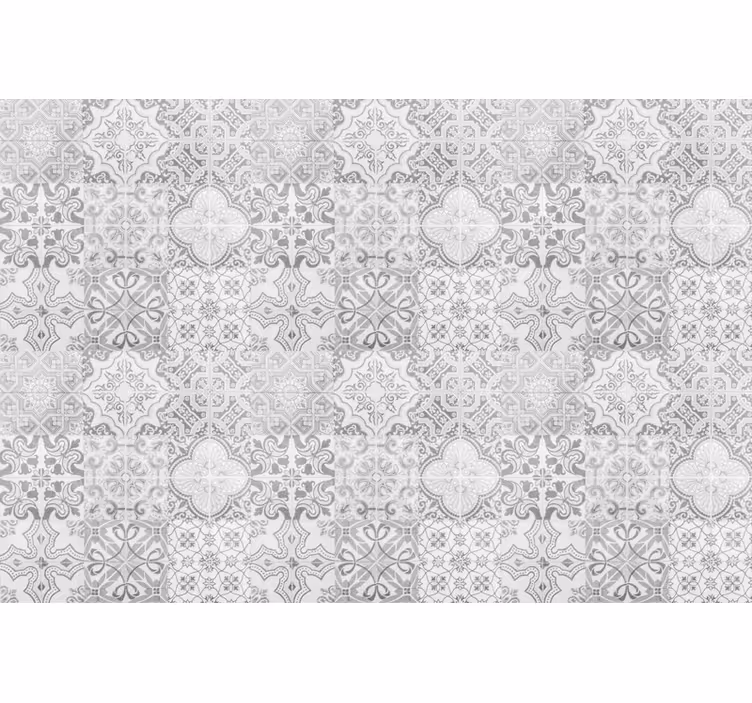 Grey blind with stone effect mosaic pattern - TenStickers