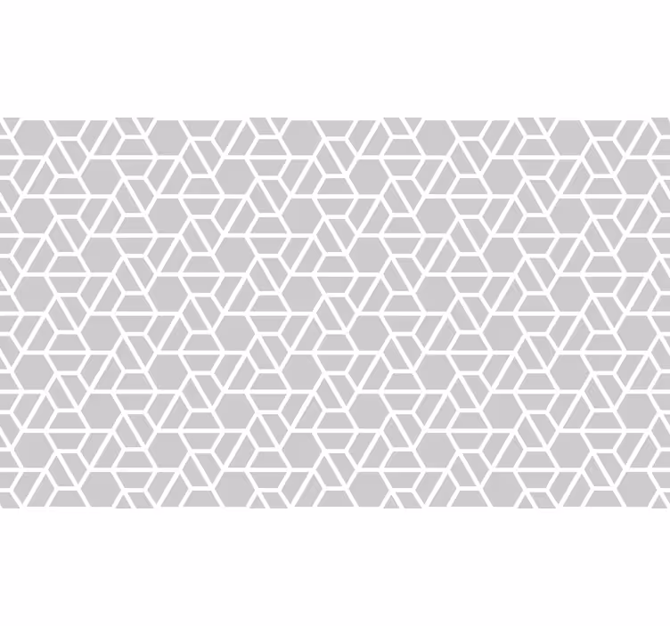 Grey blind with gray modern pattern - TenStickers