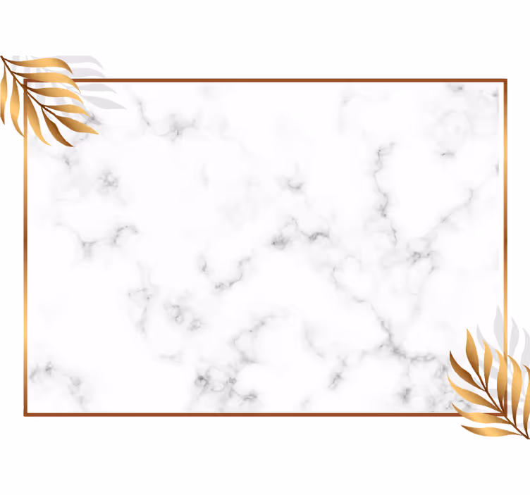 White blind luxury marble design - TenStickers
