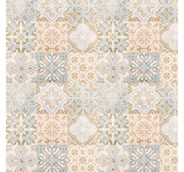 Beige blind in vintage spanish style - TenStickers