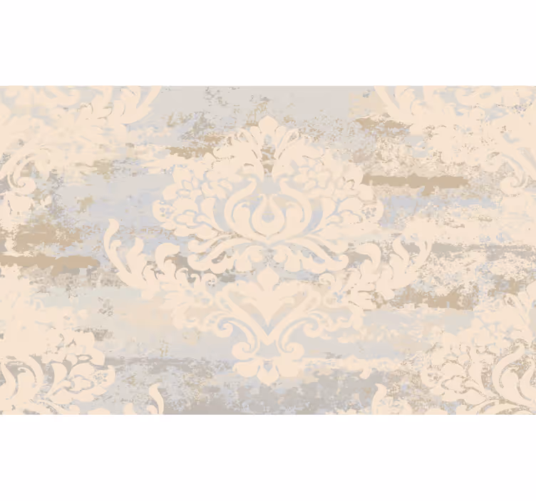 Beige blind puzzle print mosaic cream - TenStickers