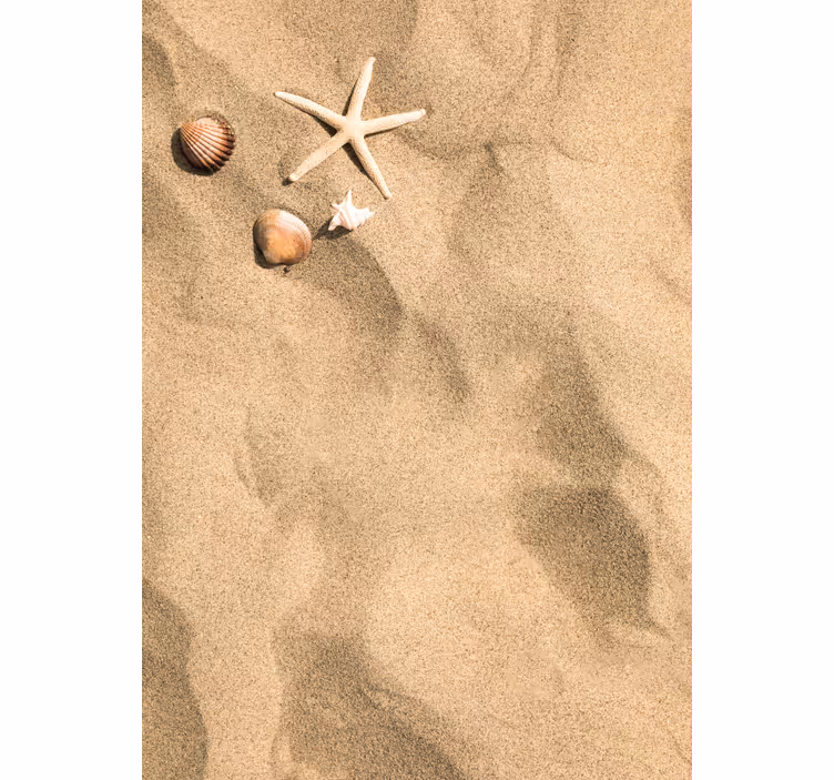 Beige blind for a summery feel - TenStickers