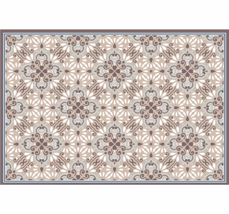 Beige blind beige white mosaic - TenStickers