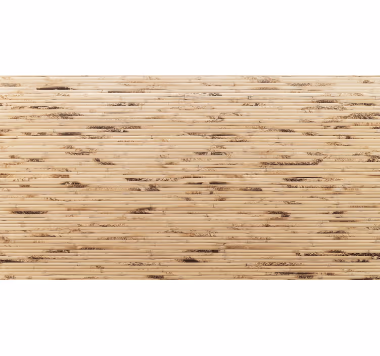 Beige blind with horizontal light brown slats - TenStickers
