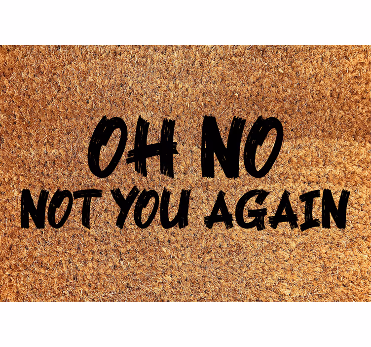 Beige blind, oh no not you again - TenStickers
