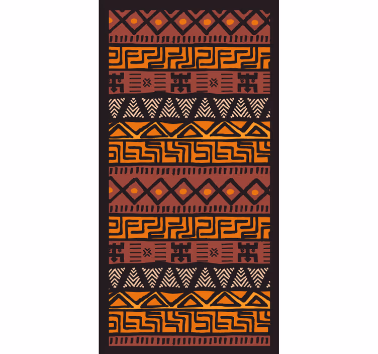 African style bedroom blind - TenStickers