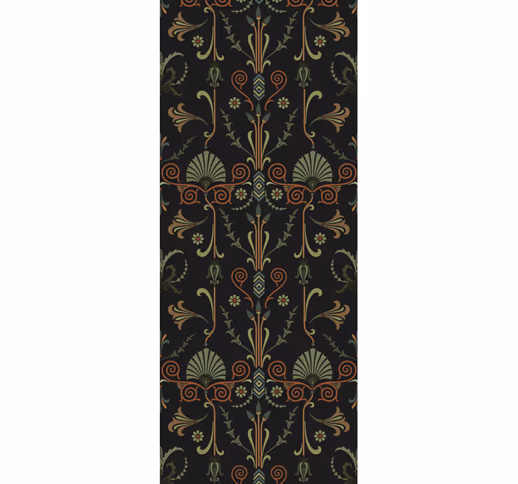 Vintage roller blind tapestry design - TenStickers