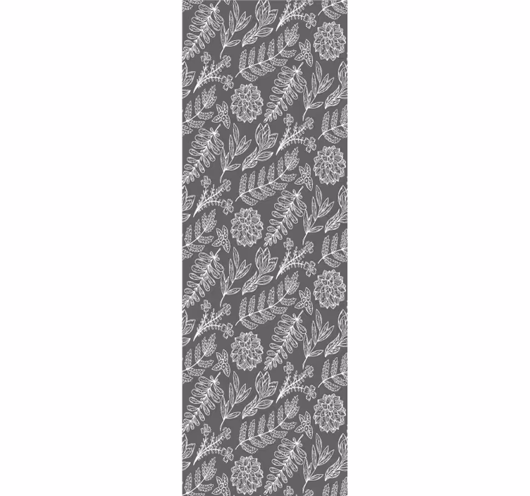 Vintage roller blind french provincial garden design - TenStickers