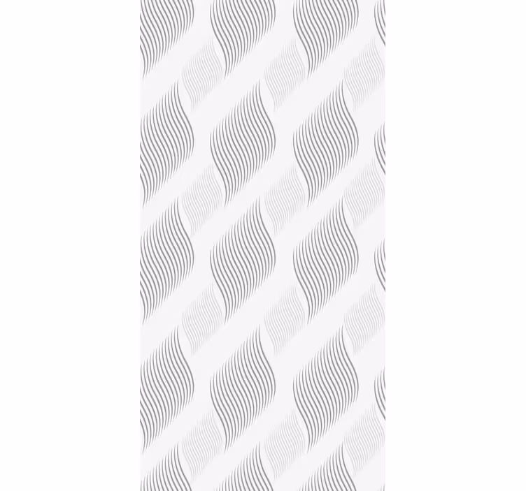 Vintage roller blind with retro light gray pattern - TenStickers