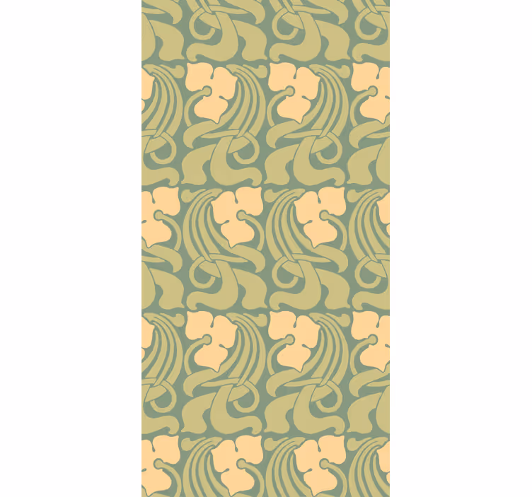 Vintage roller blind with contemporary design - TenStickers
