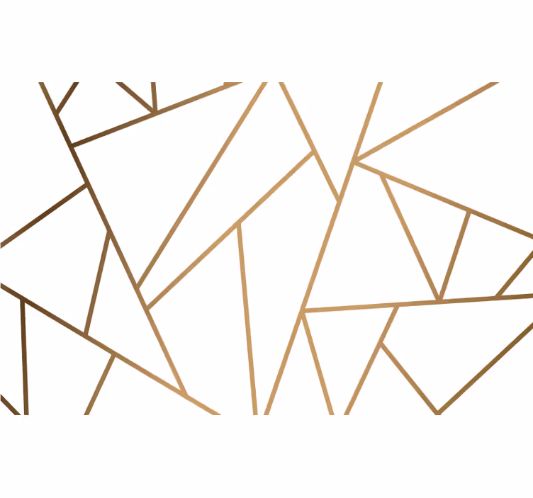 White blind with marble geometric lines - TenStickers