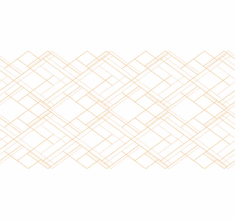 White blind with geometric lines minimalist pattern - TenStickers