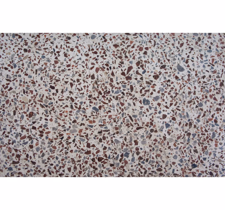 Grey blind terrazzo gray color - TenStickers