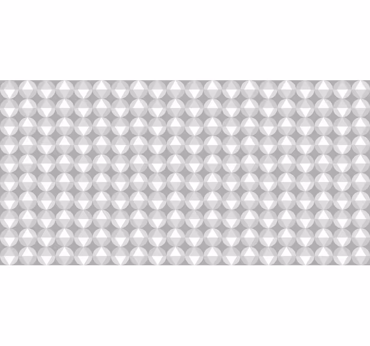 Grey blind in nordic style calming grey pattern - TenStickers