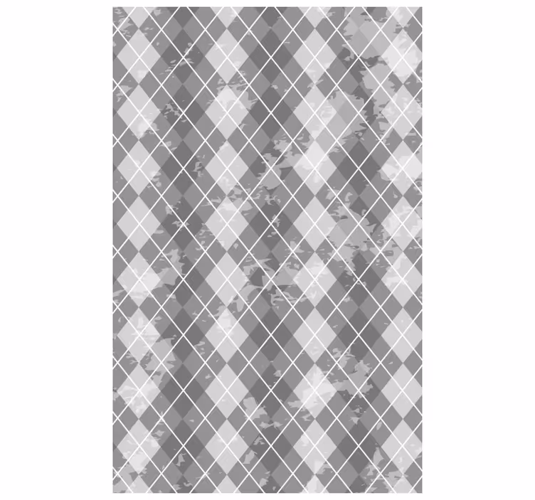 Grey blind in old dark grey with white diagonal lines - TenStickers