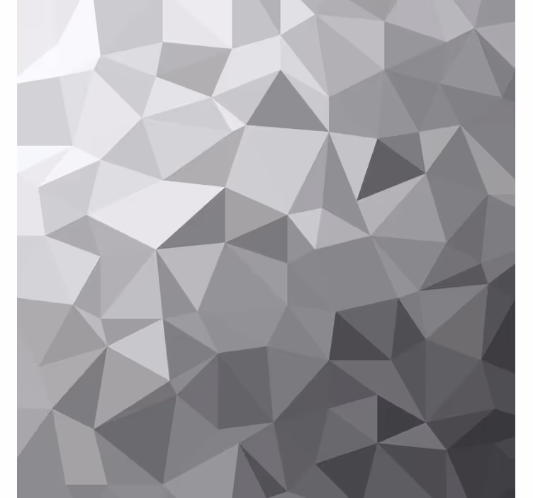 Grey blind in various shades of abstract art - TenStickers