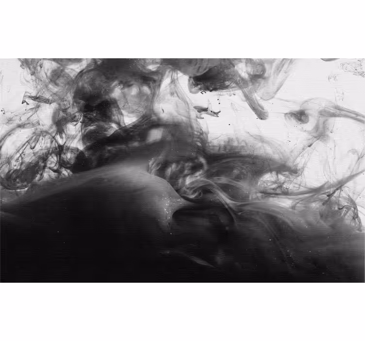 Grey blind dense grey haze curtain - TenStickers