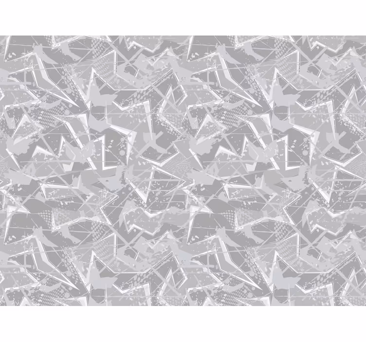 Grey blind with fine graphics from the 80s - TenStickers