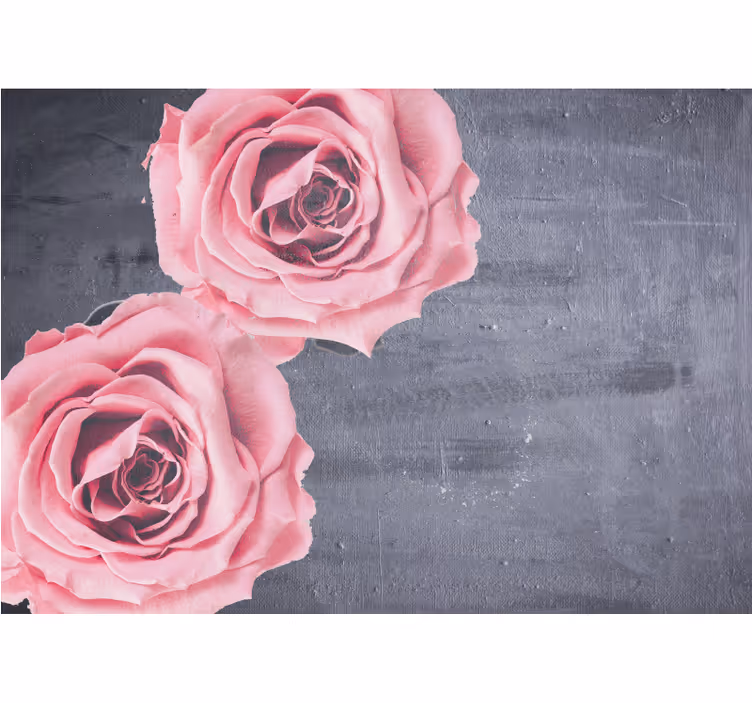 Elegant feminine flower design bedroom blind - TenStickers