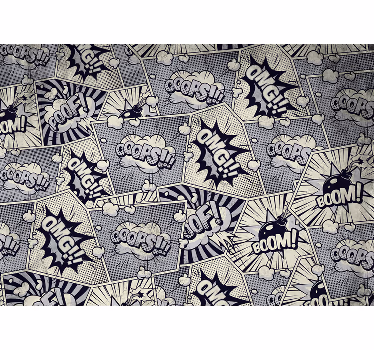 Comic pop designs bedroom blind - TenStickers