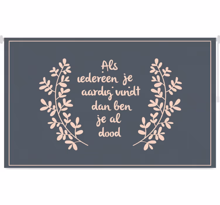 Bedroom blind life is a beautiful journey - TenStickers