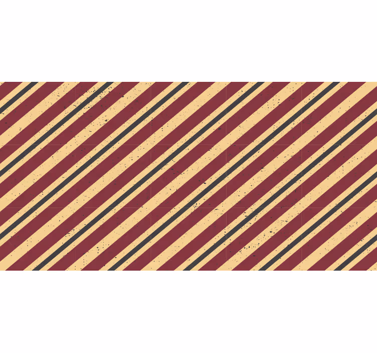 Autumn striped bedroom blind - TenStickers