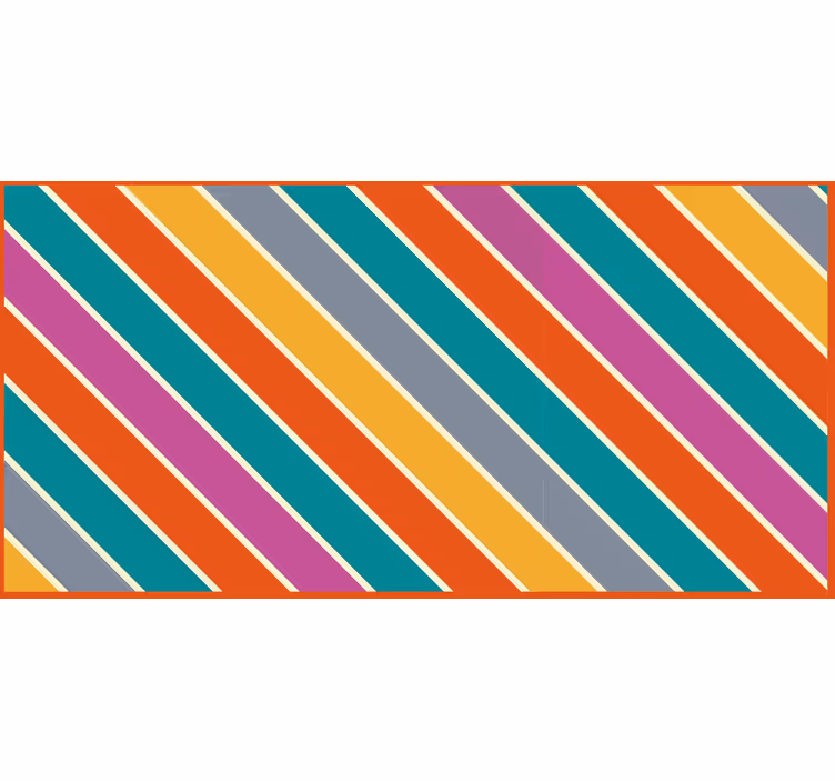 Bedroom blind in vibrant multicolor spark - TenStickers