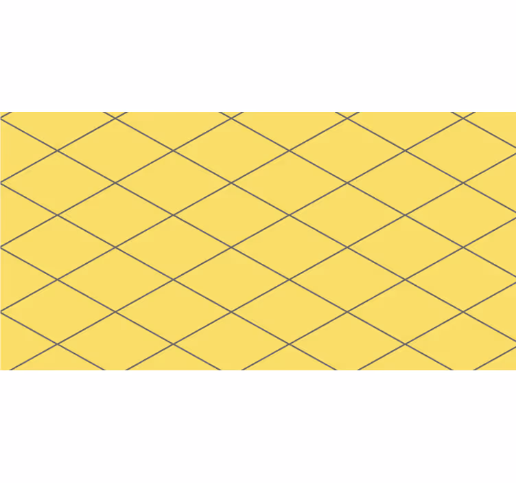 Bedroom blind in pantone rhombus design - TenStickers