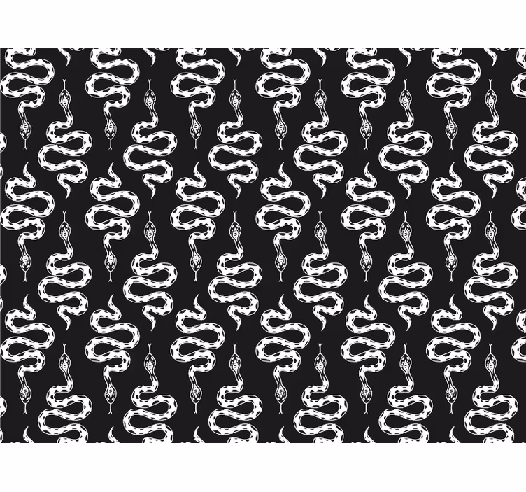 Bedroom blind with snakeskin pattern - TenStickers