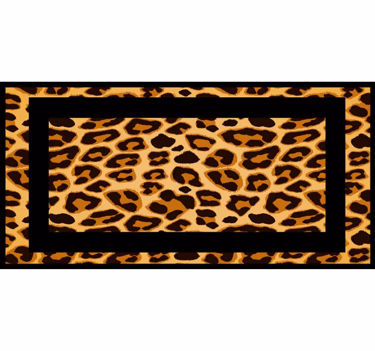 Bedroom blind classic orange tiger - TenStickers