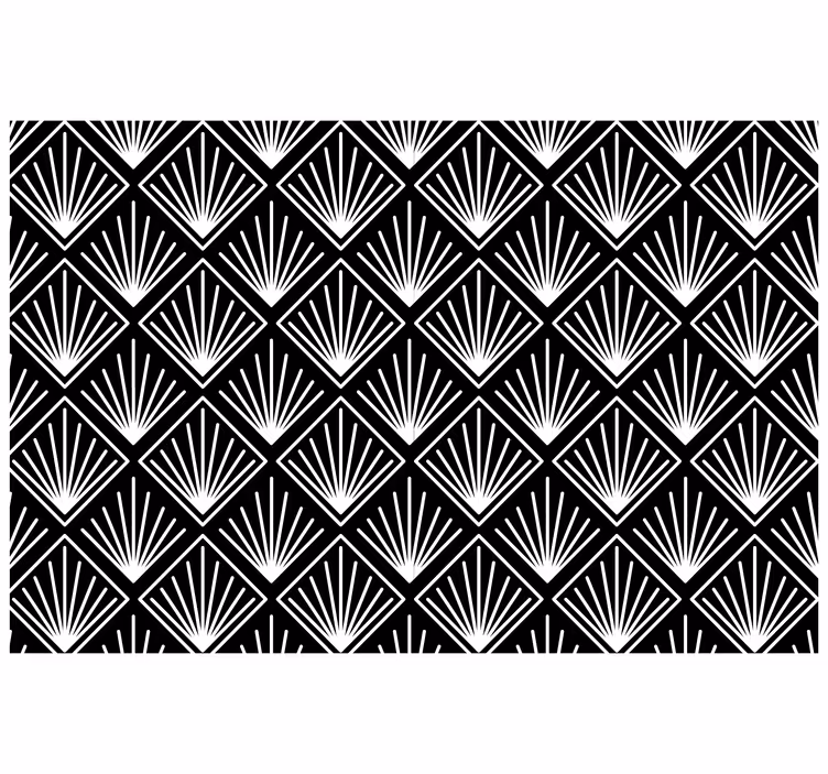 Bedroom blind black and white - TenStickers