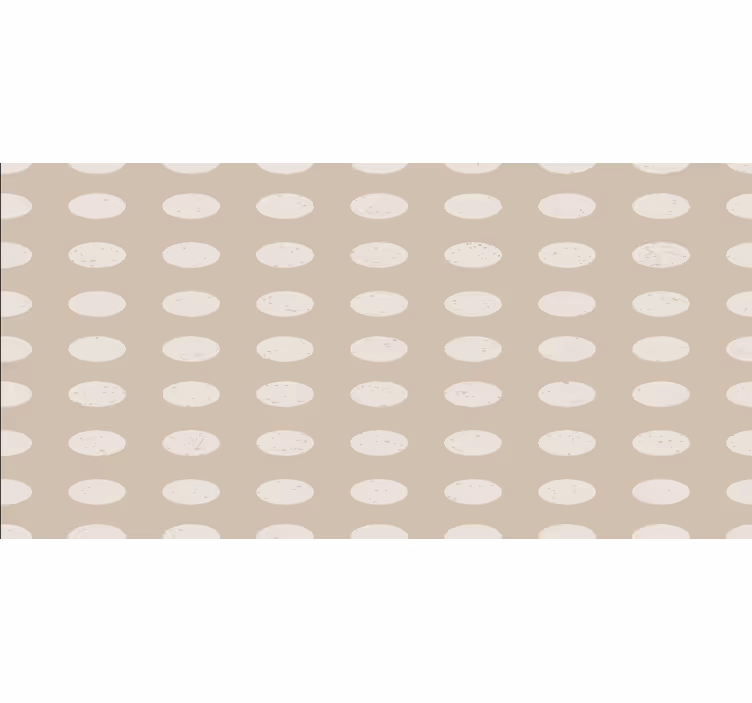 Bedroom blind with geometric white circle pattern - TenStickers