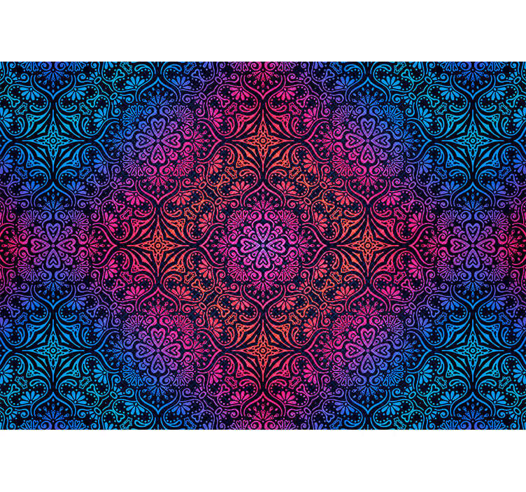 Bohemian mandala bedroom blind - TenStickers