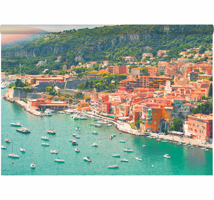 Bedroom blind the beautiful french riviera beach - TenStickers