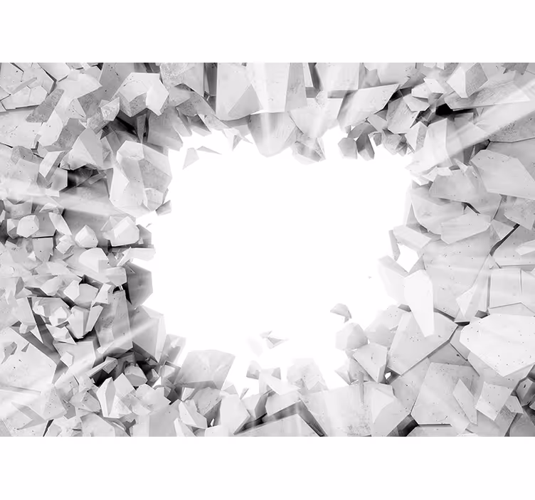 White blind unlock my freedom - TenStickers