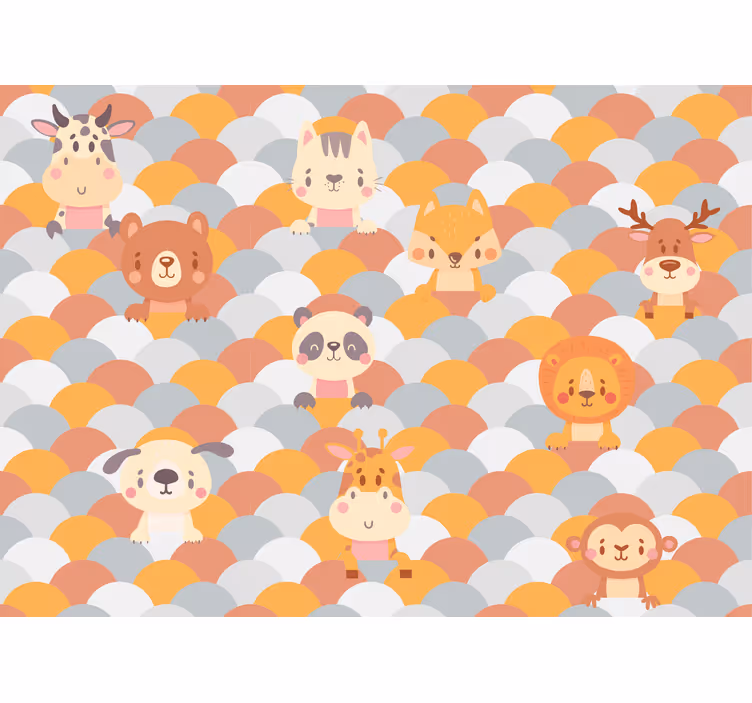 Childrens blind with pop up animals for kids - TenStickers